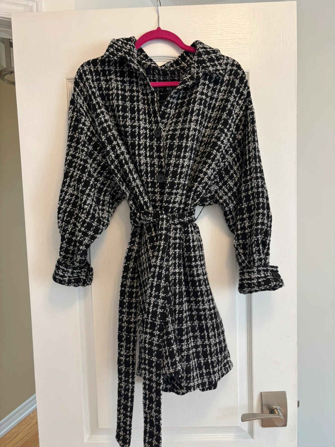 ASOS DESIGN Maternity Tweed Dress