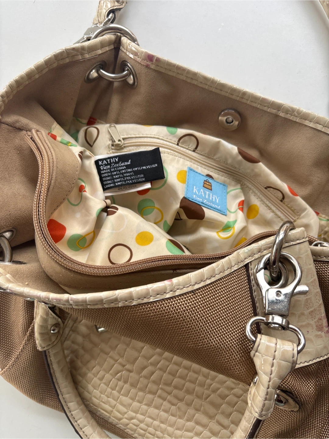 Kathy Van Zeeland Satchel Handbag - photo 3