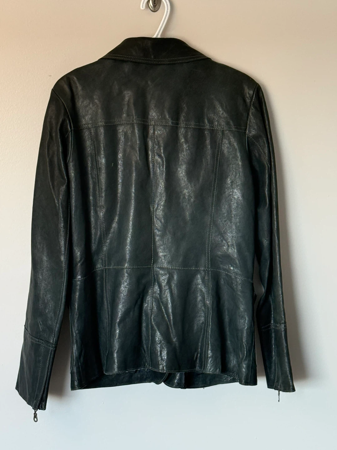Vintage Y2K Danier Genuine Leather Utility Jacket – Women’s L - photo 2