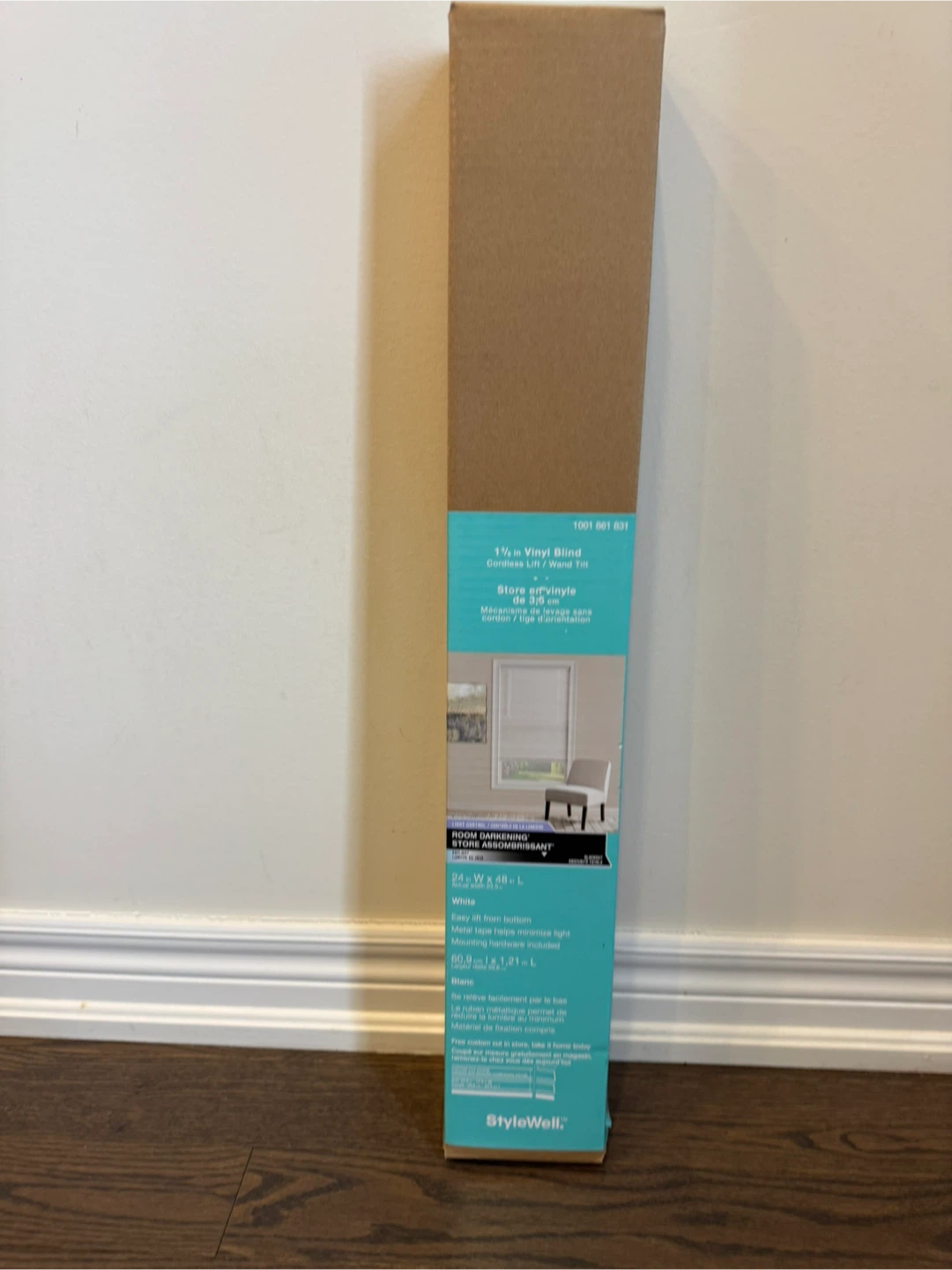 White Vinyl blinds - photo 2
