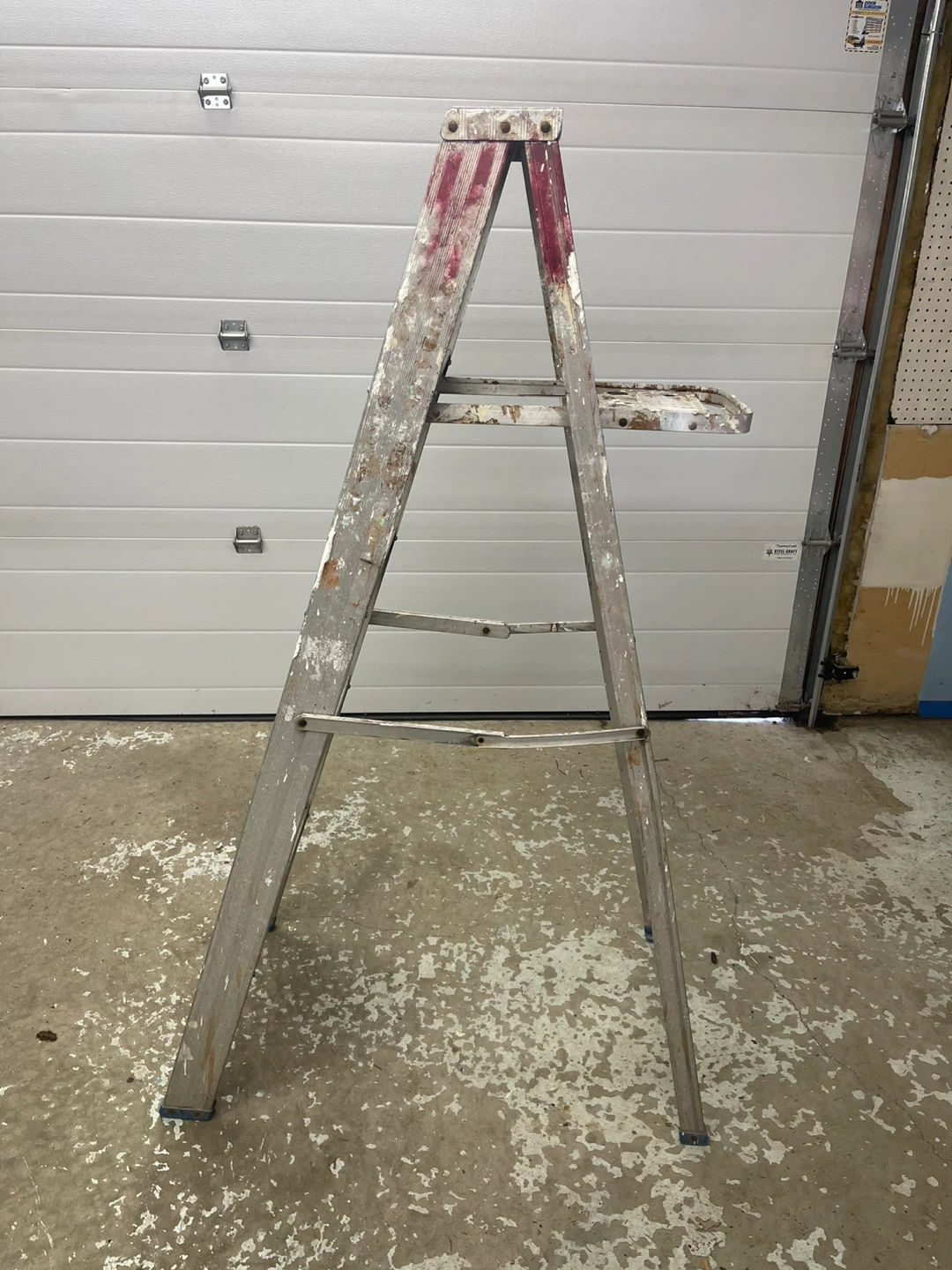 Aluminum Step Ladder with Tool Tray