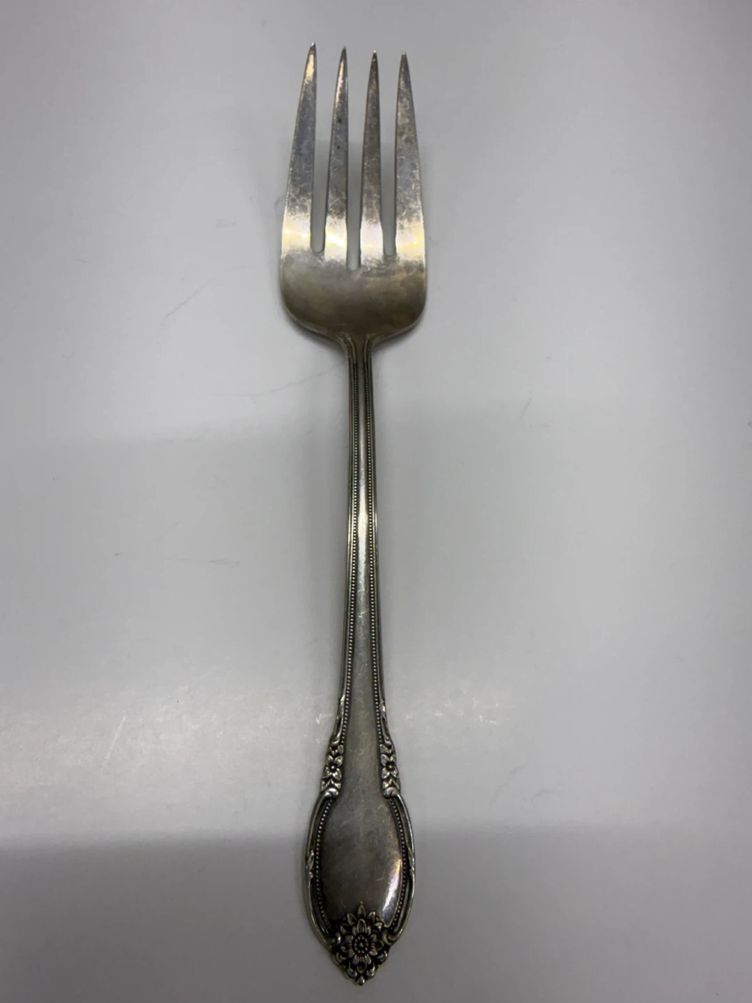 1847 Rogers Bros Remembrance Serving Fork Silverplate