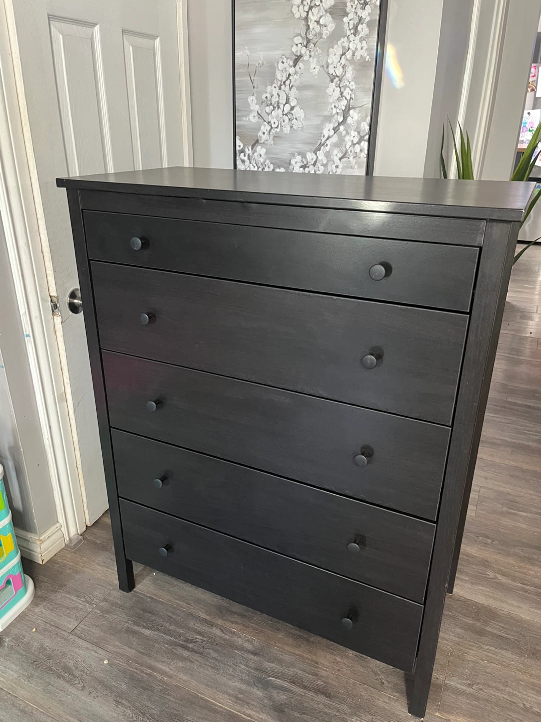 🥕Dark Brown 5-Drawer Dresser