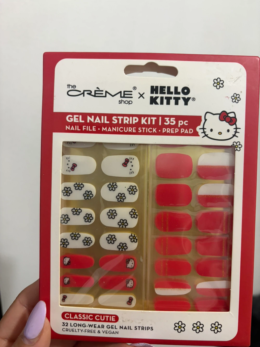 The Crème Shop x Hello Kitty Gel Nail Strip Kit