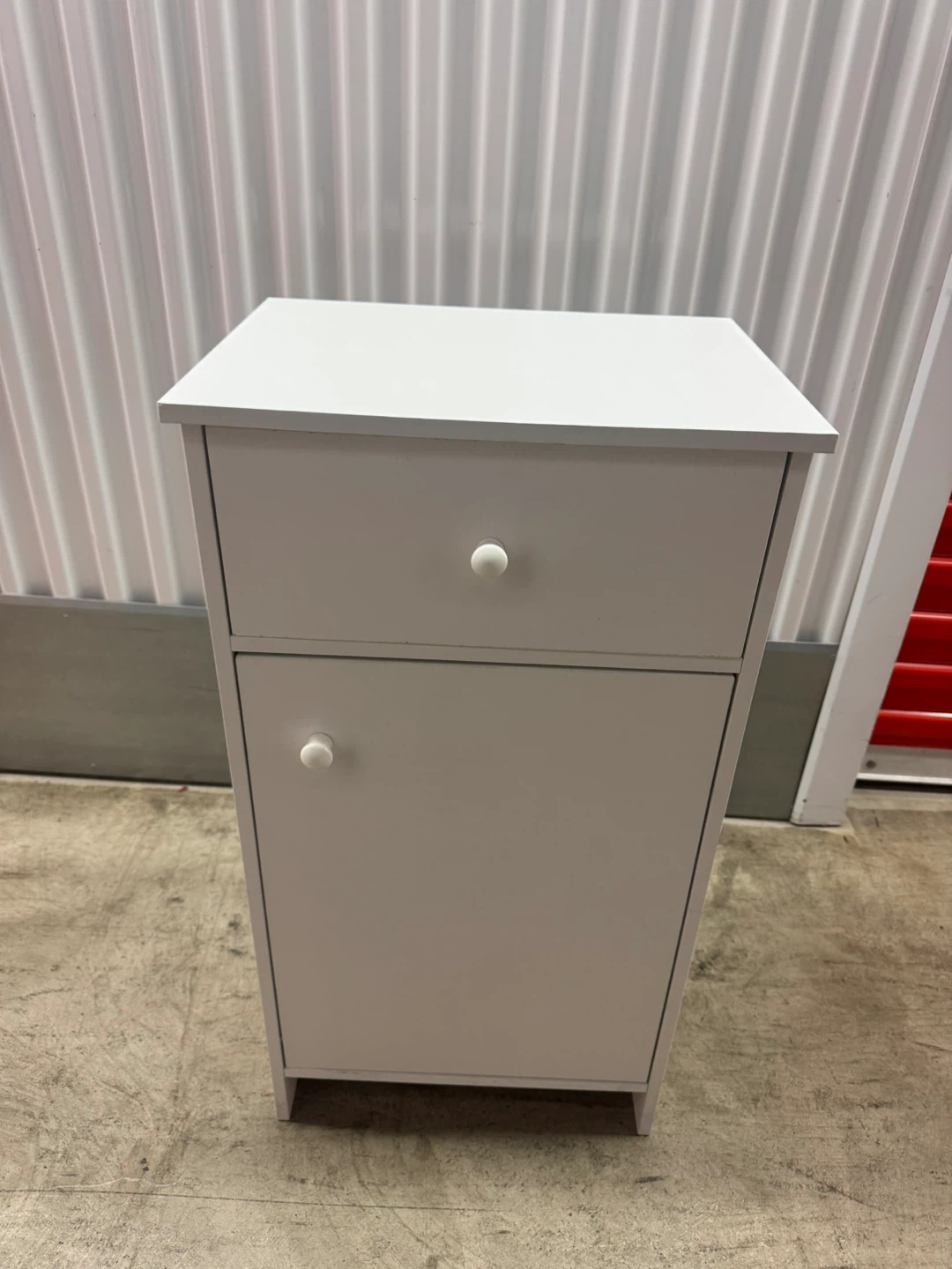 White Storage Cabinet