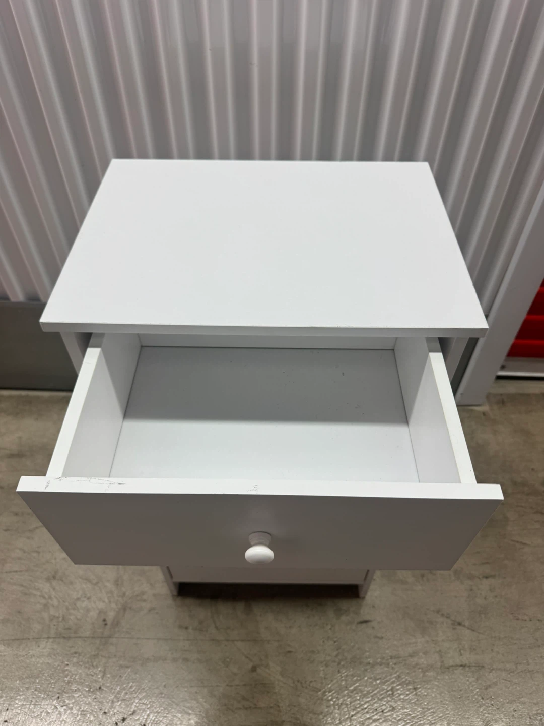 White Storage Cabinet - photo 2