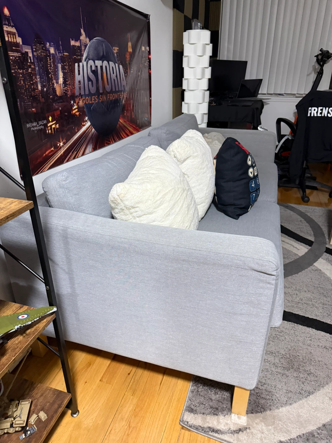 Grey IKEA Sofa - photo 4
