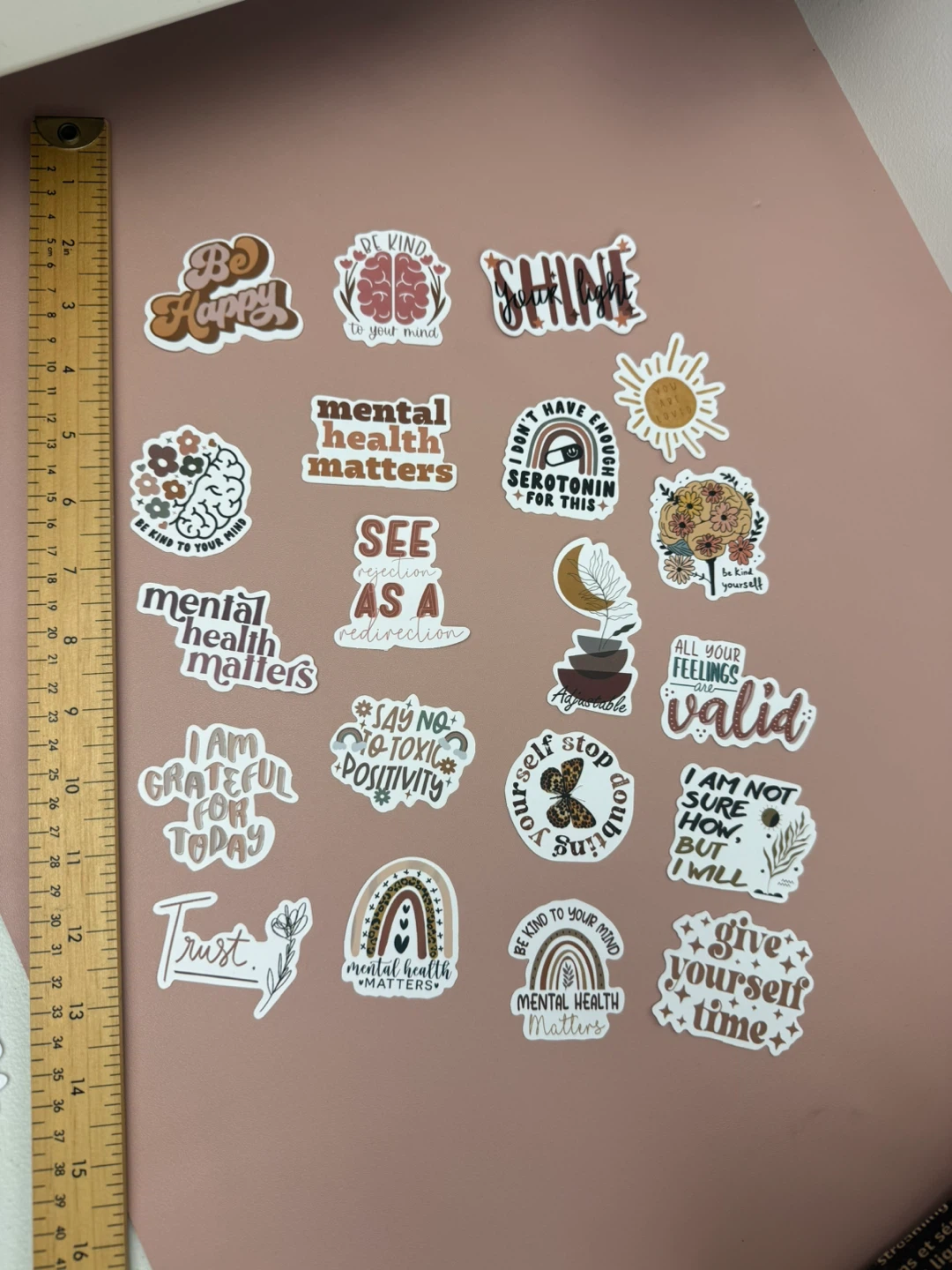 Mental Health Awareness Stickers - 5 pieces for $1 - photo 3