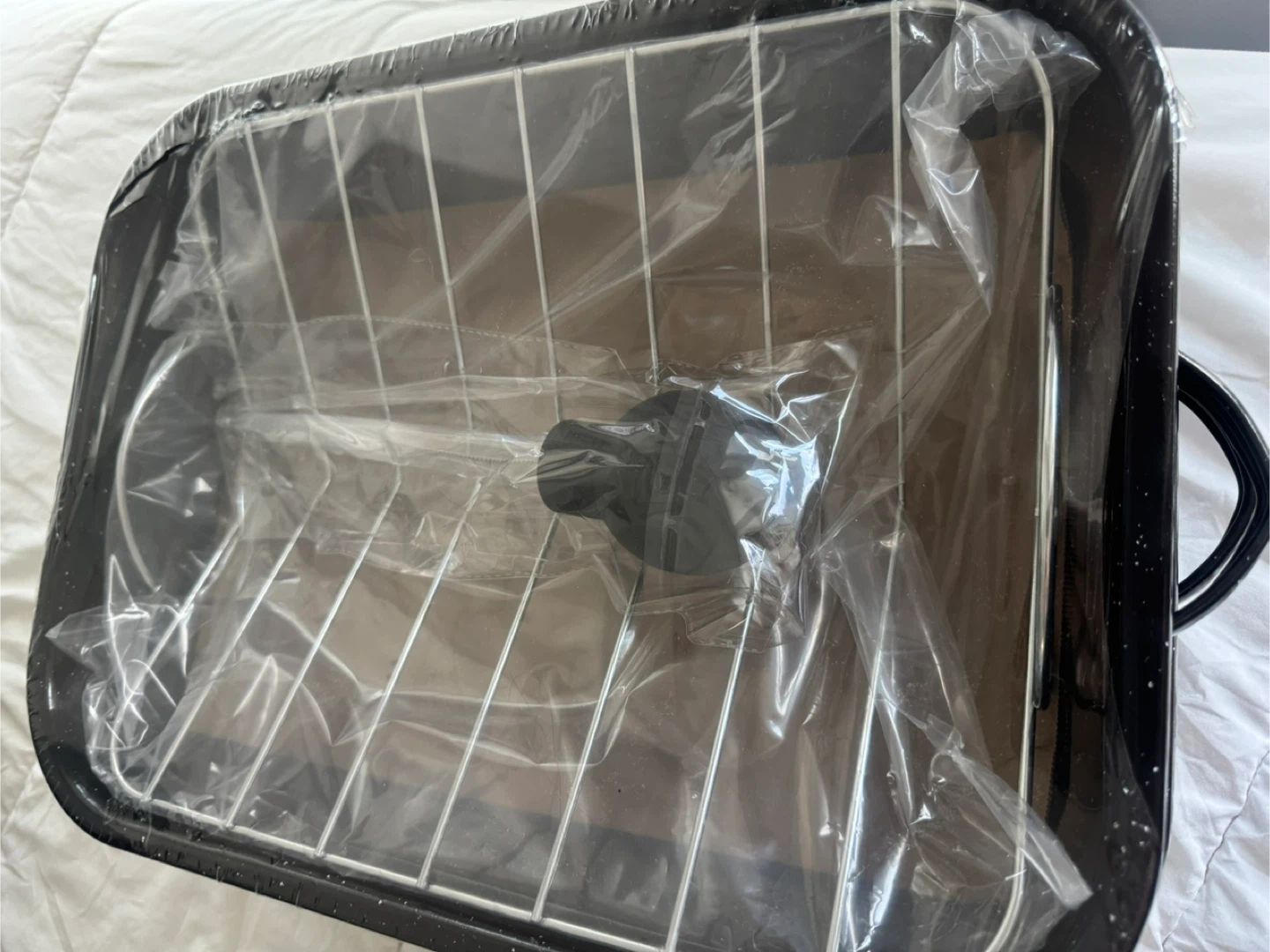 Brand New Sealed !! Large Size roasting pan with rack - photo 5