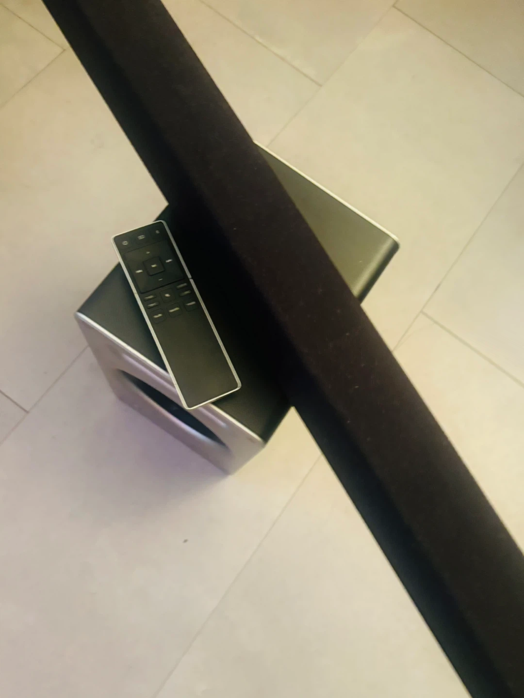 Soundbar and Subwoofer with Remote