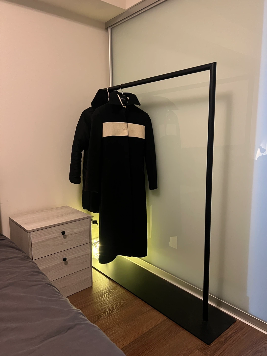 Black Metal Clothing Rack
