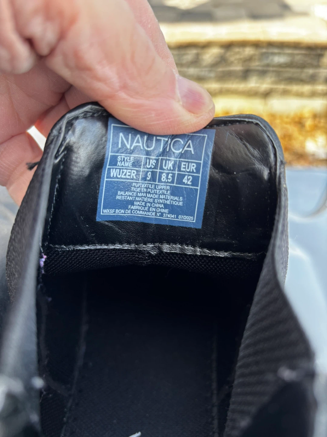Nautica Men's WUZER Black Chelsea Boots Size 9 - photo 3