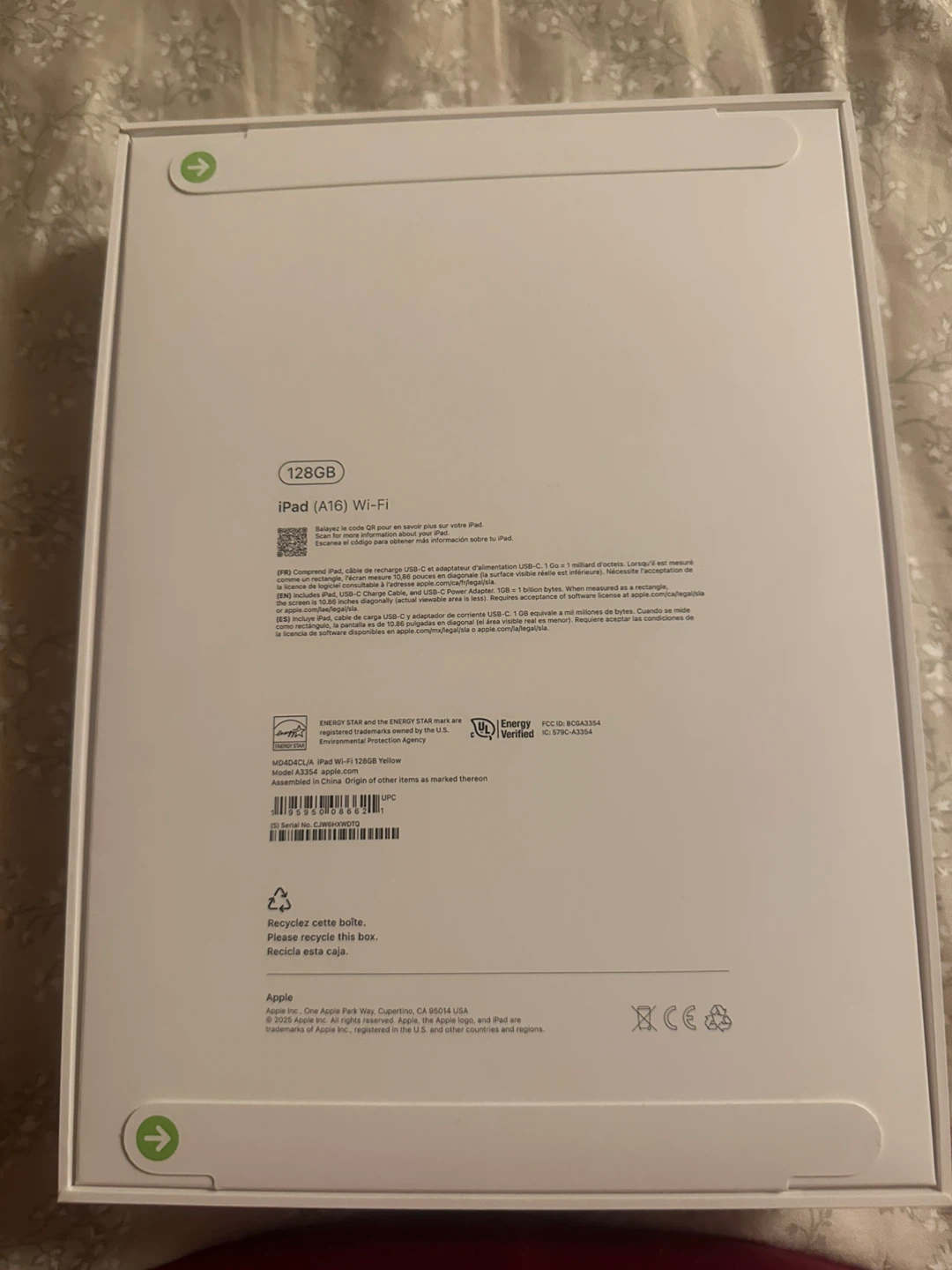 Apple iPad (10th Gen) 128GB Wi-Fi Yellow - photo 3