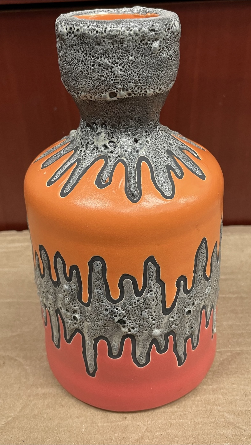 West German Style Ceramic Vase