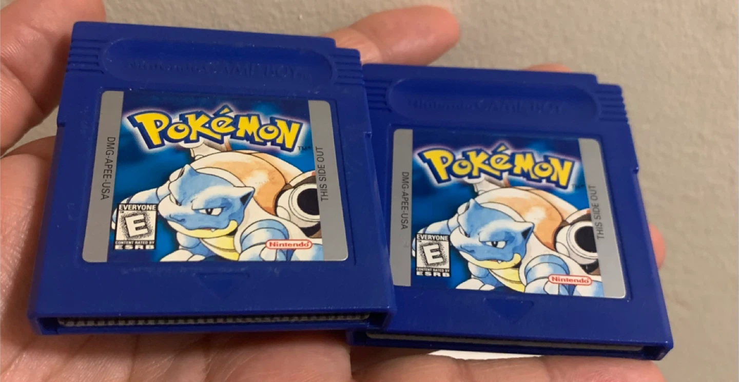 Nintendo Game Boy Pokemon Blue