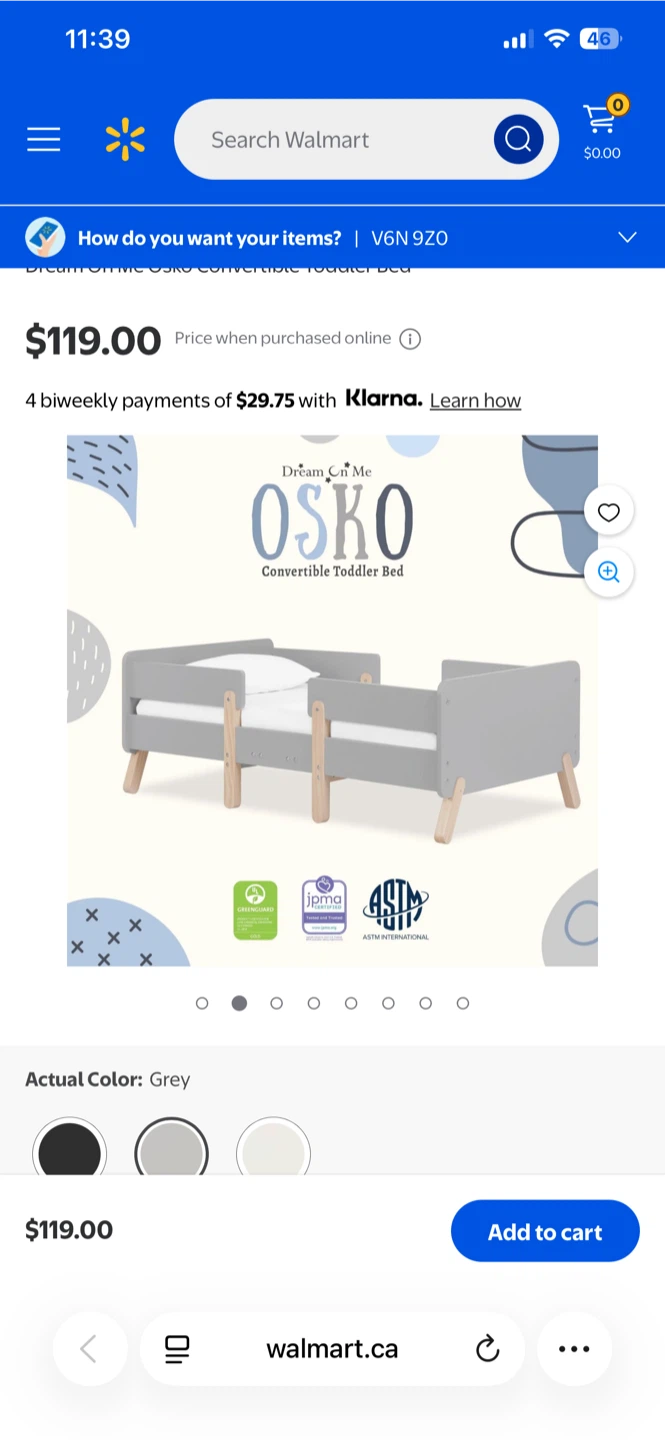 Toddler Bed Frame with mattress - photo 4