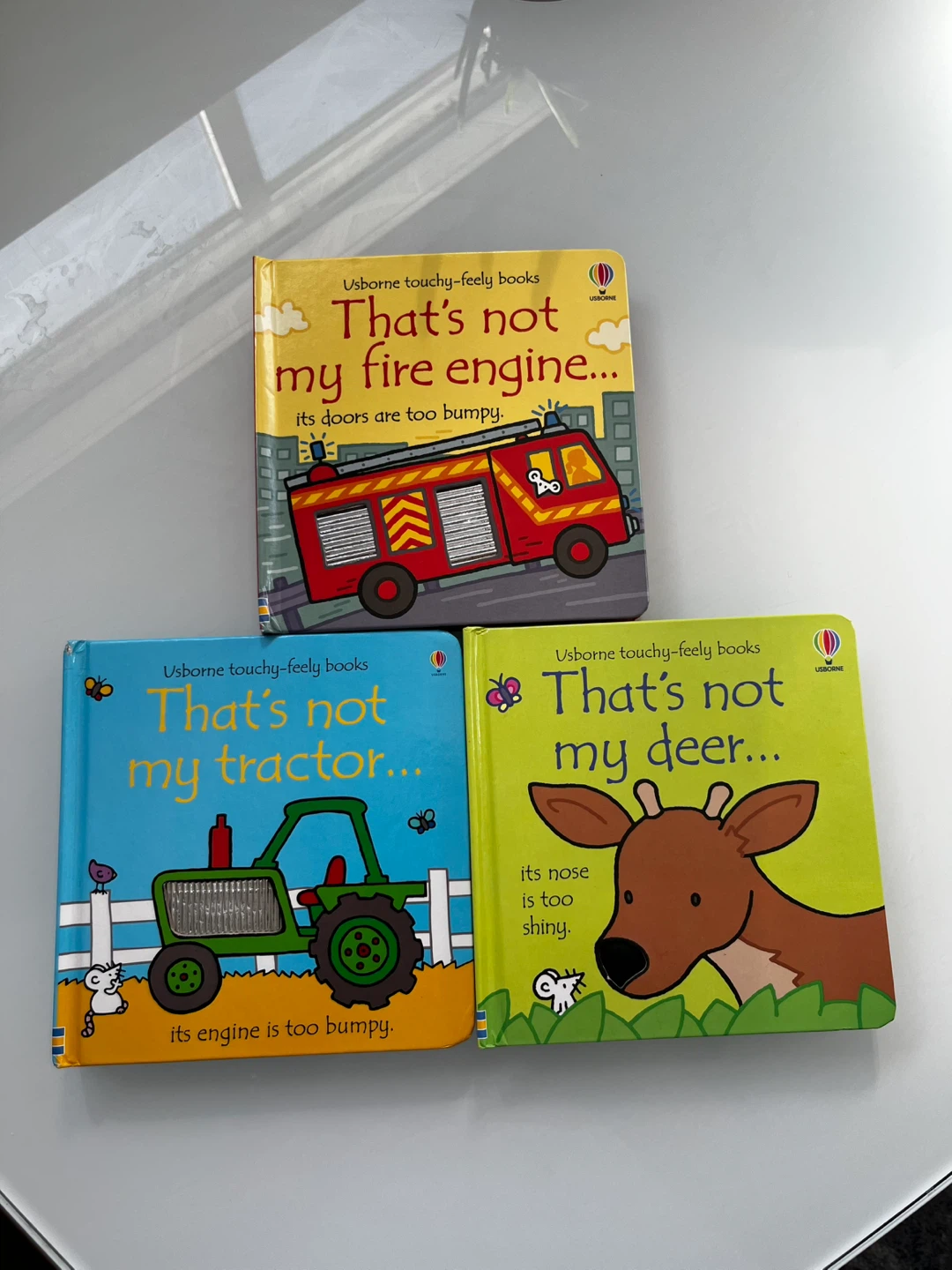 Usborne "That's Not My" Touchy-Feely Board Books - Set of 3