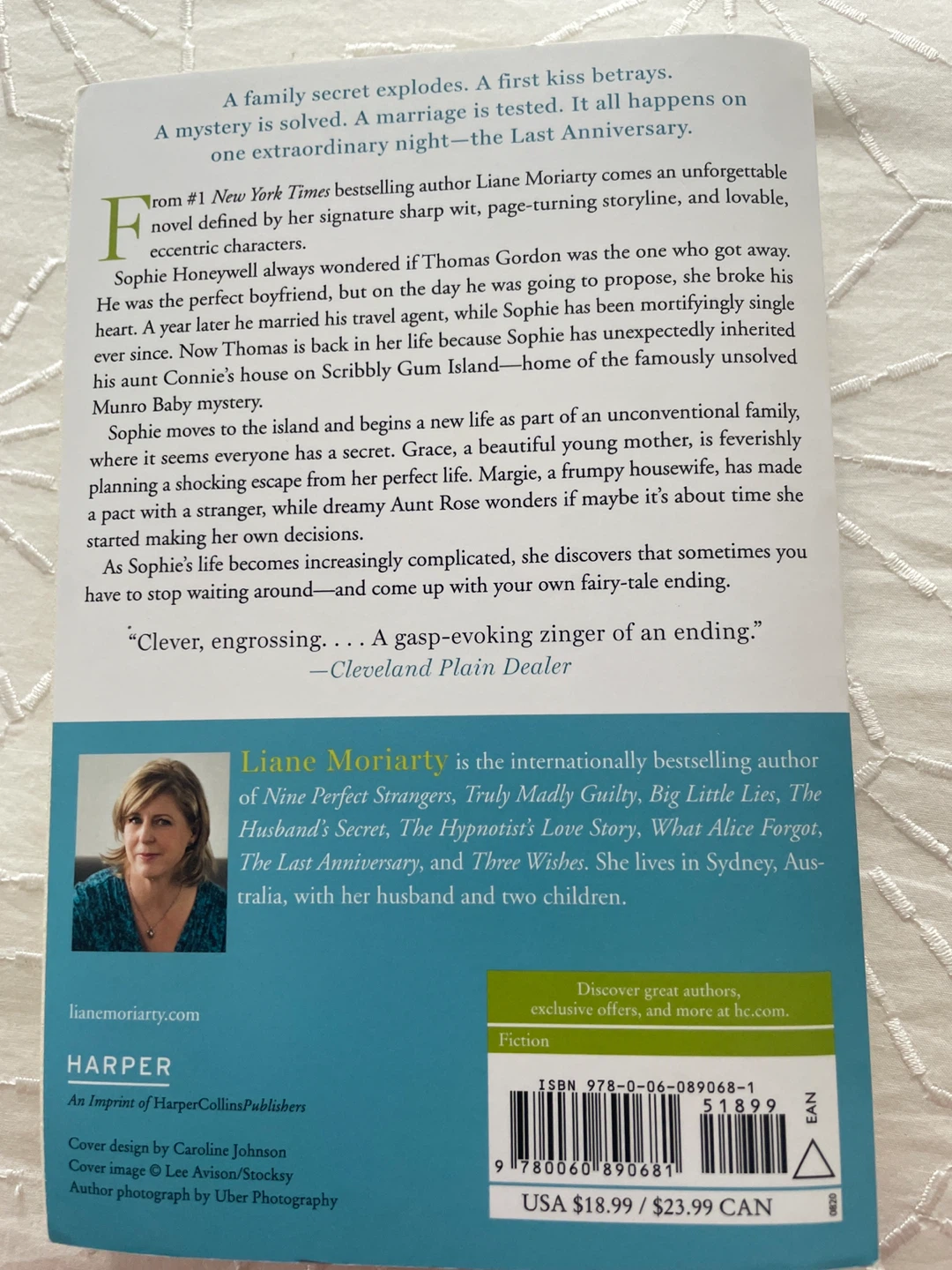 Liane Moriarty - The Last Anniversary Novel - photo 2