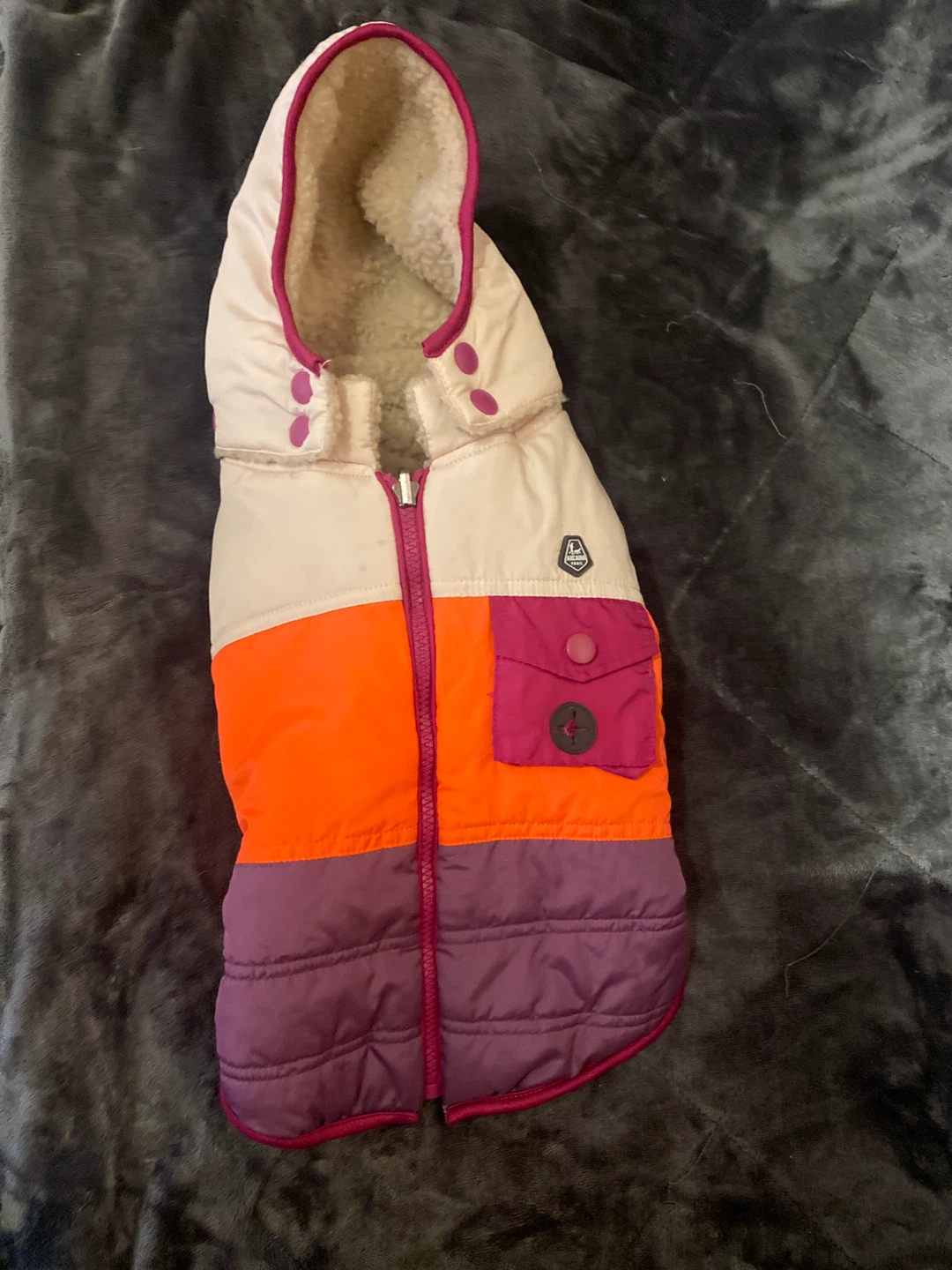 Dog Vest with Hood - Multi-color - Size Medium - photo 3