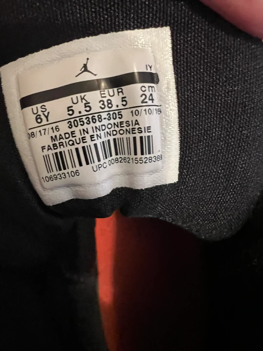 Nike Air Jordan 8 Retro Shoes Youth Size 5.5Y - photo 5
