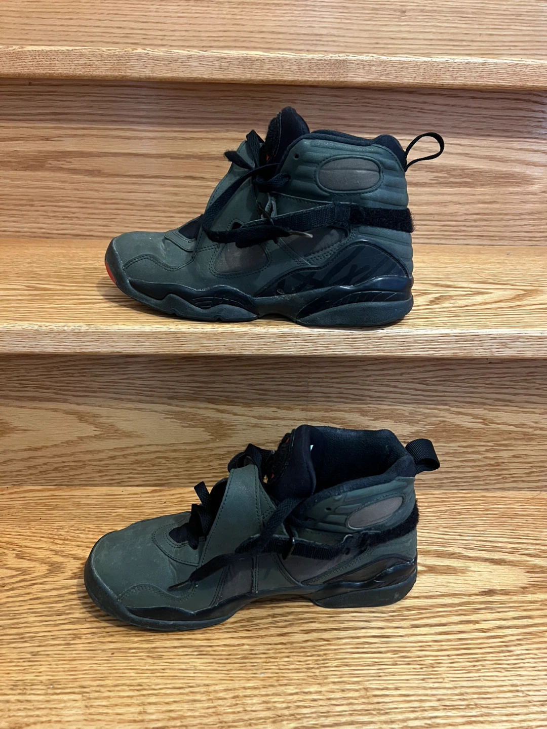 Nike Air Jordan 8 Retro Shoes Youth Size 5.5Y - photo 2