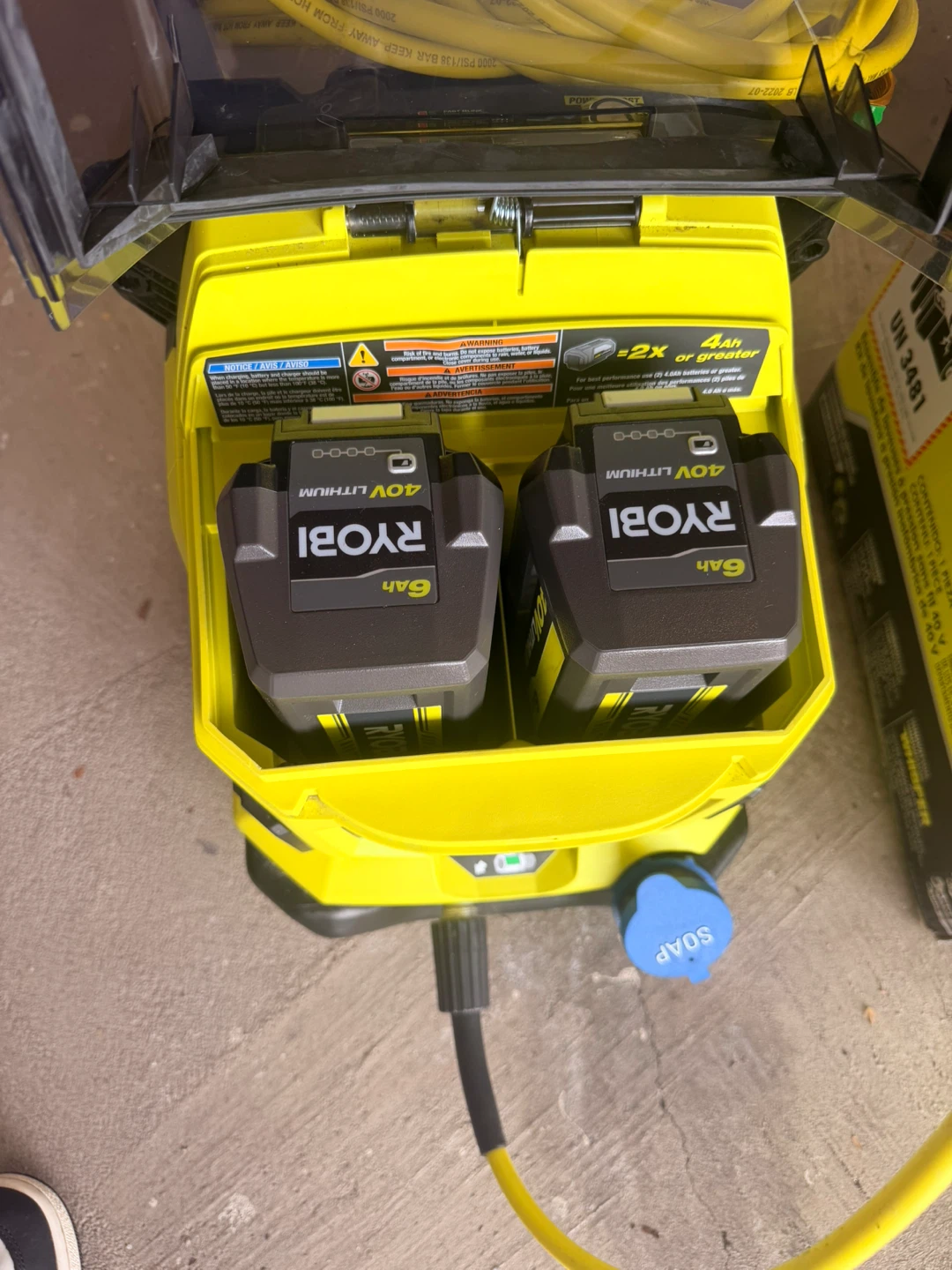 Ryobi 40V HP 1500 PSI 1.2 GPM - photo 4