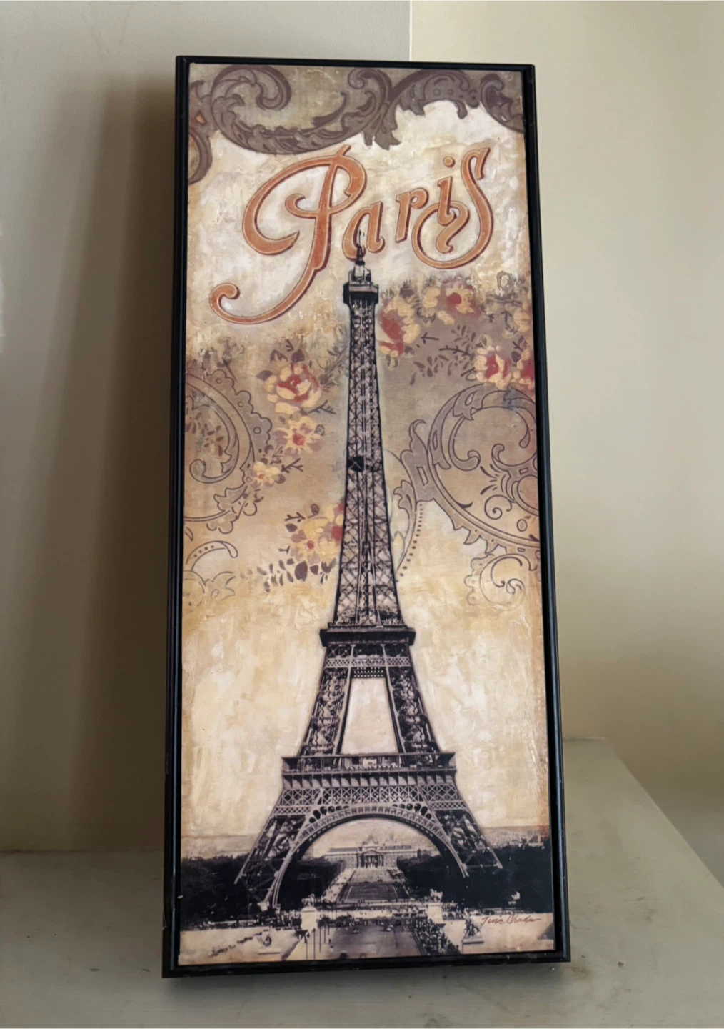Paris Eiffel Tower Wall Art