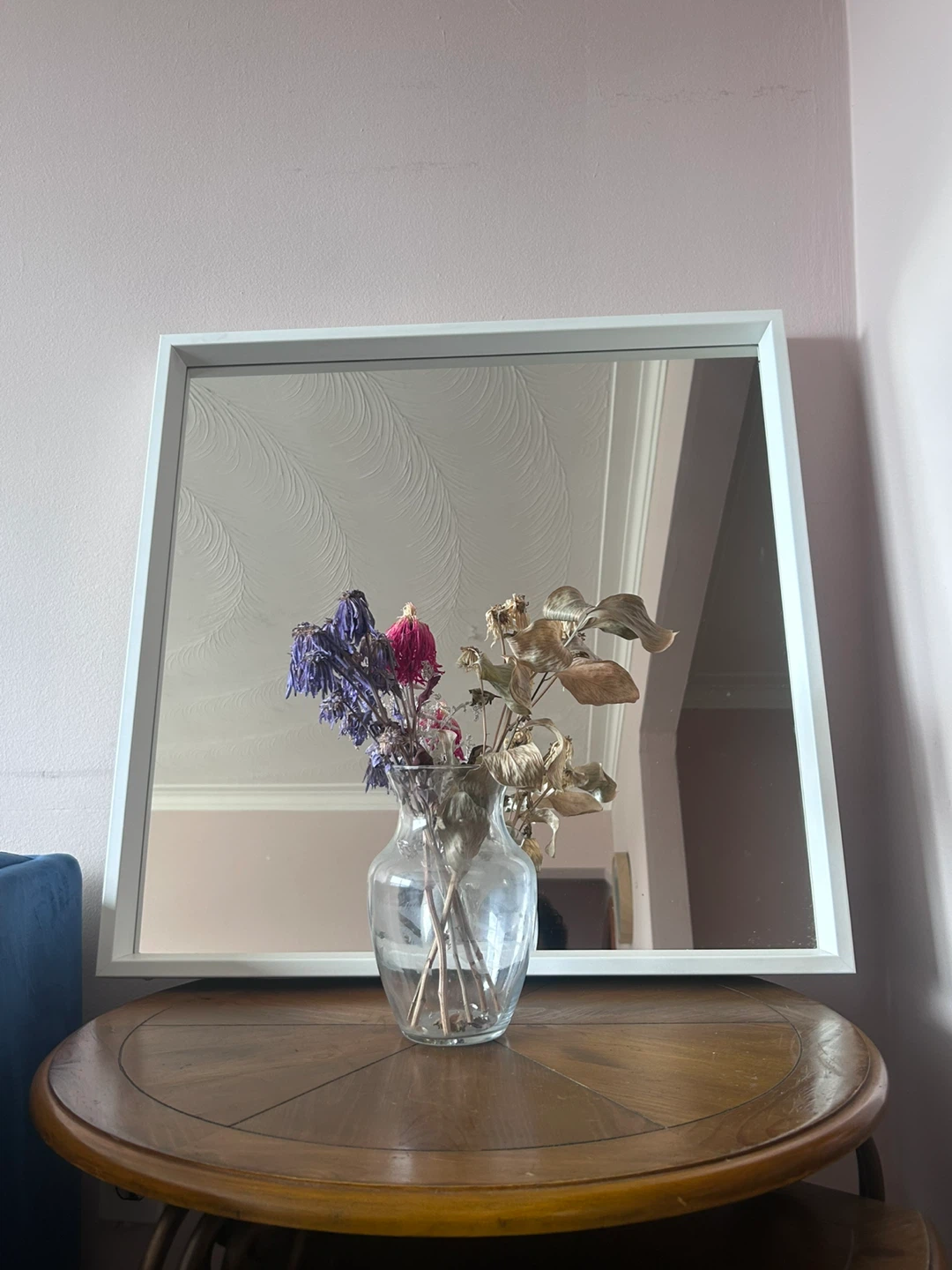 IKEA NISSEDAL White Mirror 65x65 cm - photo 2