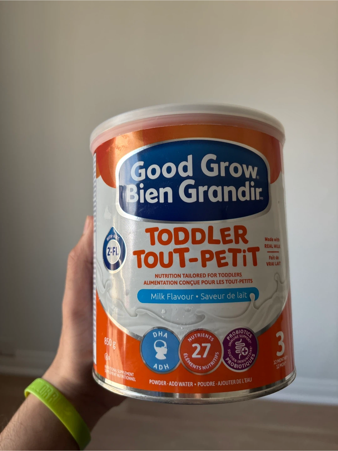 Good Grow Bien Grandir Toddler Tout-Petit Milk Flavour Formula - photo 2