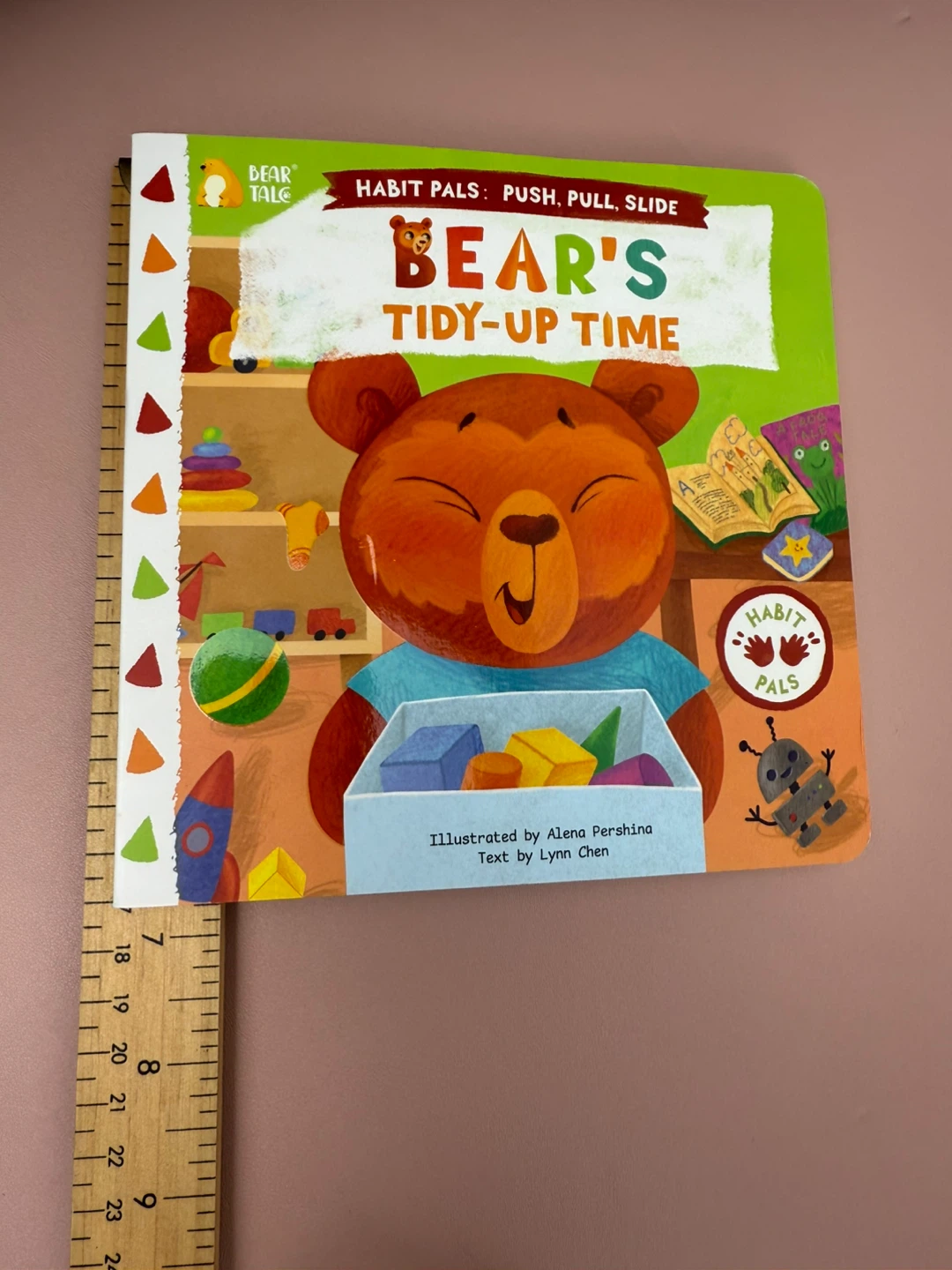 Bear's Tidy-Up Time Interactive Board Book