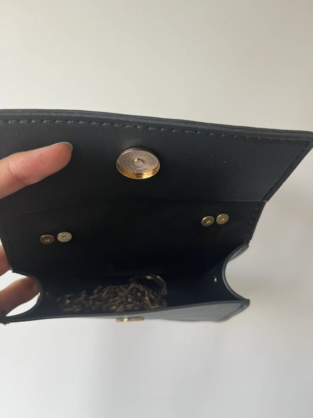 Black mini handbag - photo 3