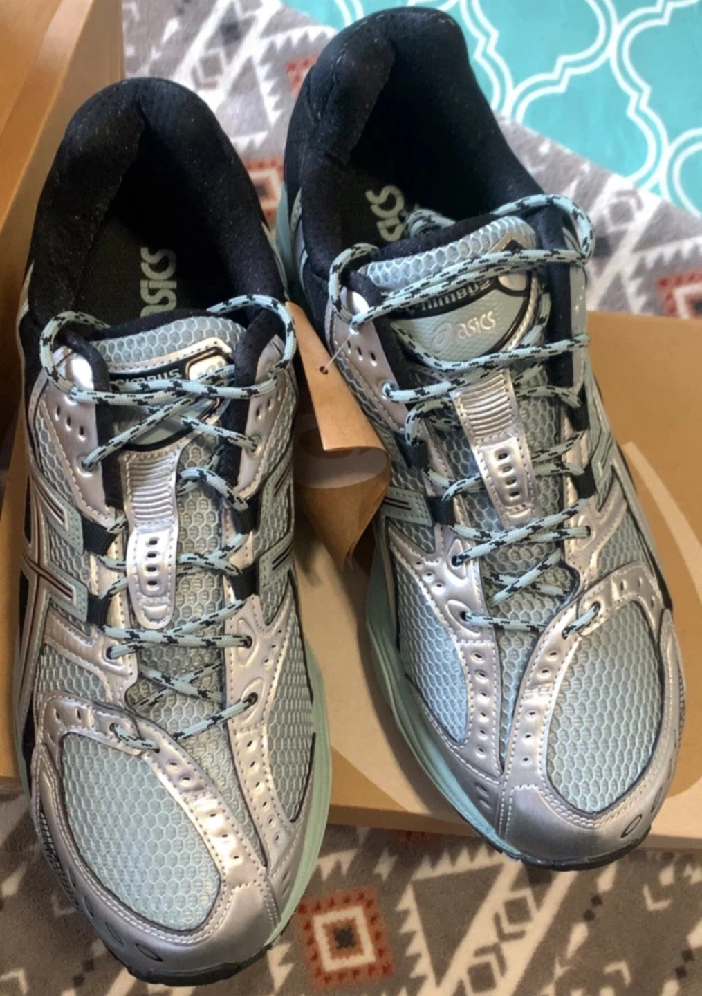ASICS GEL-Nimbus 10.1 Running Shoes - Ocean Haze/Pure Silver - photo 5