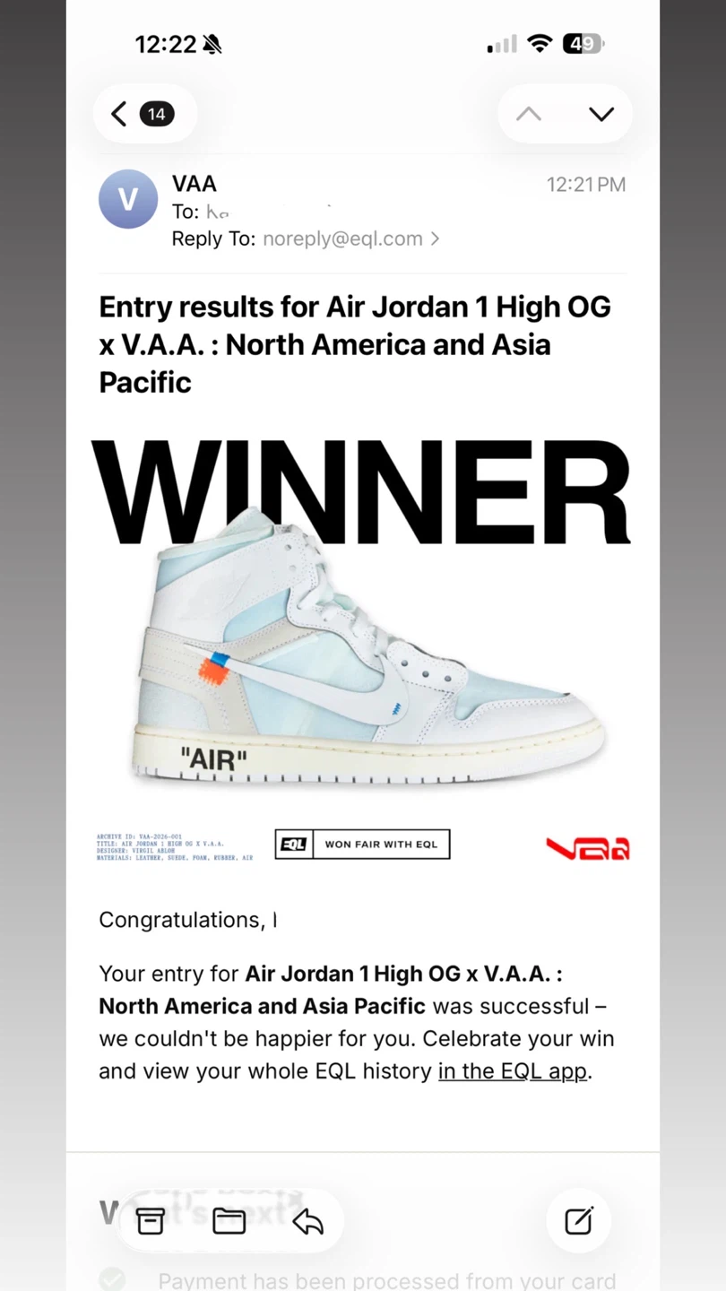 Jordan 1 Retro High Virgil Abloh Archive Alaska