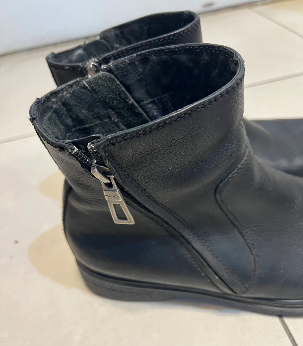 Blondo Waterproof Leather Ankle Boots - photo 3