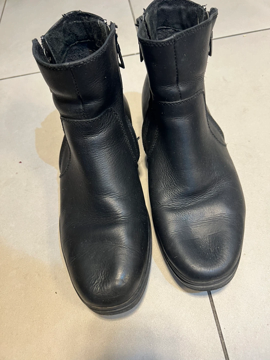 Blondo Waterproof Leather Ankle Boots