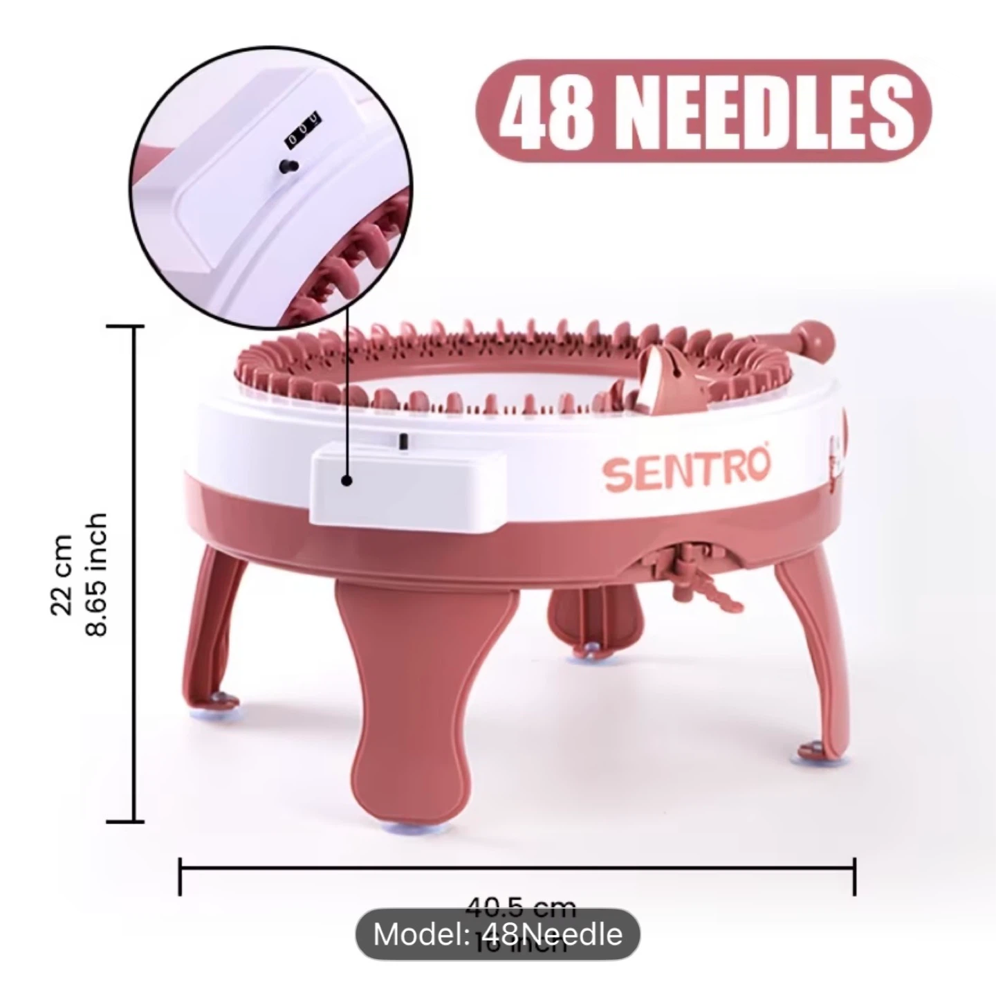 SENTRO 48 Needles Knitting Machine