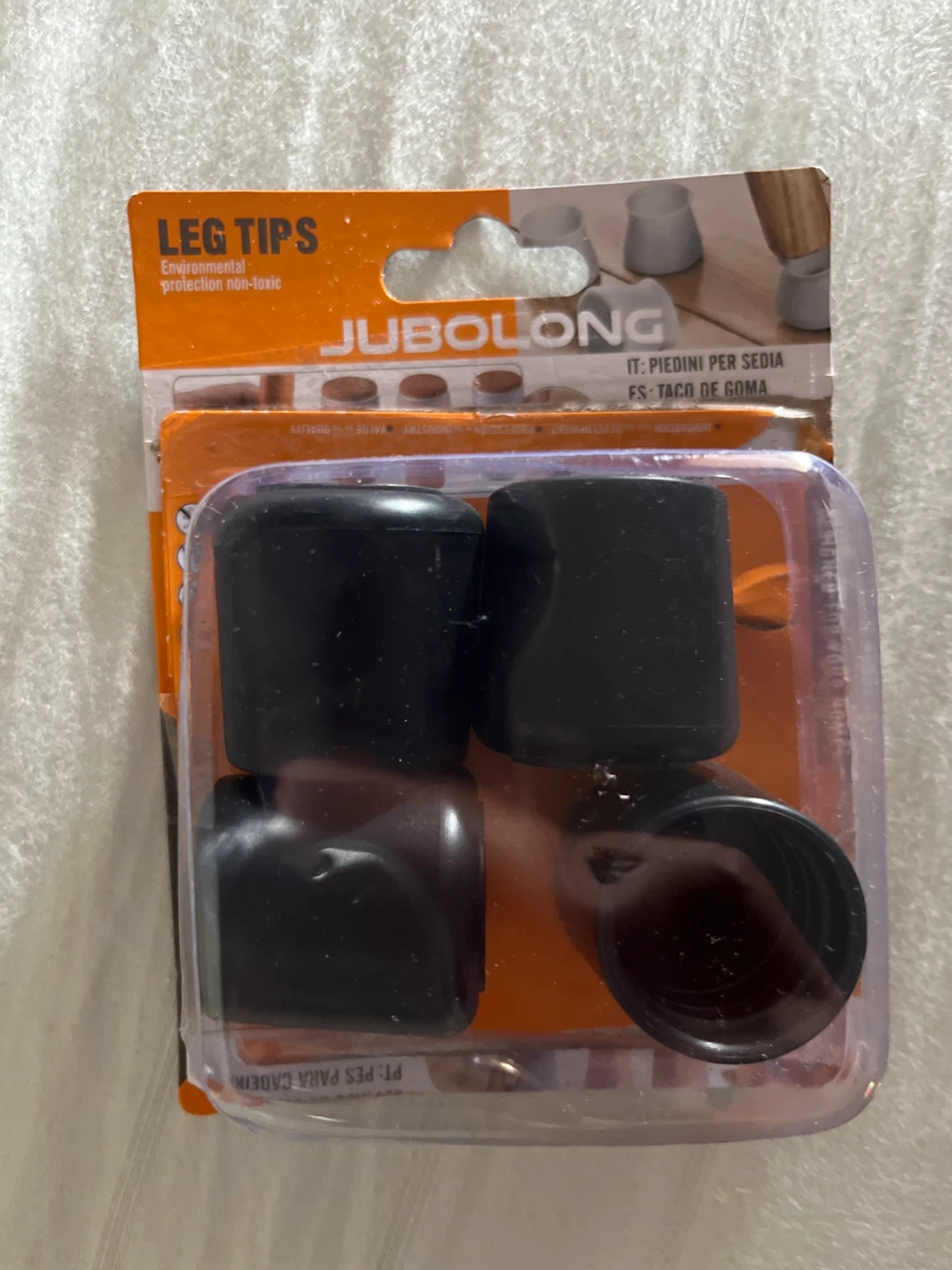 Jubolong Black Leg Tips for Furniture🥕