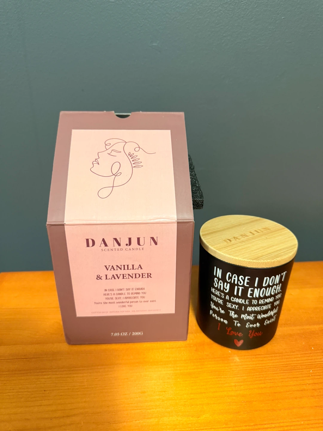 Danjun Vanilla & Lavender Scented Candle - photo 2