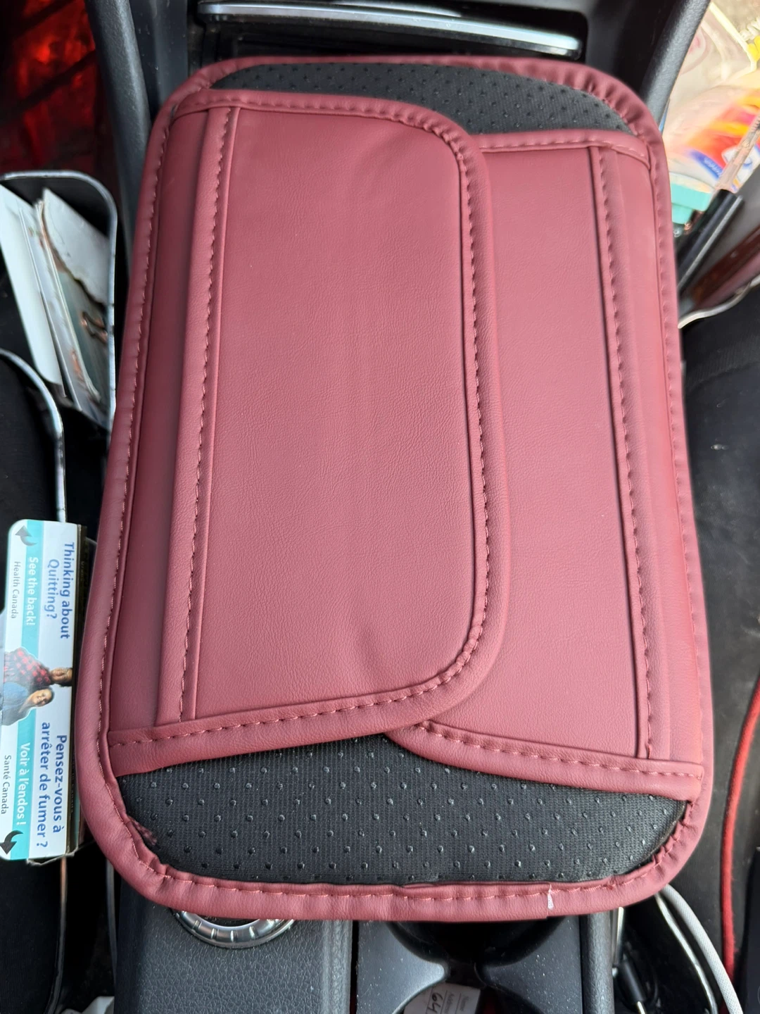 Car Center Console Armrest Pad Cover Protector - photo 4