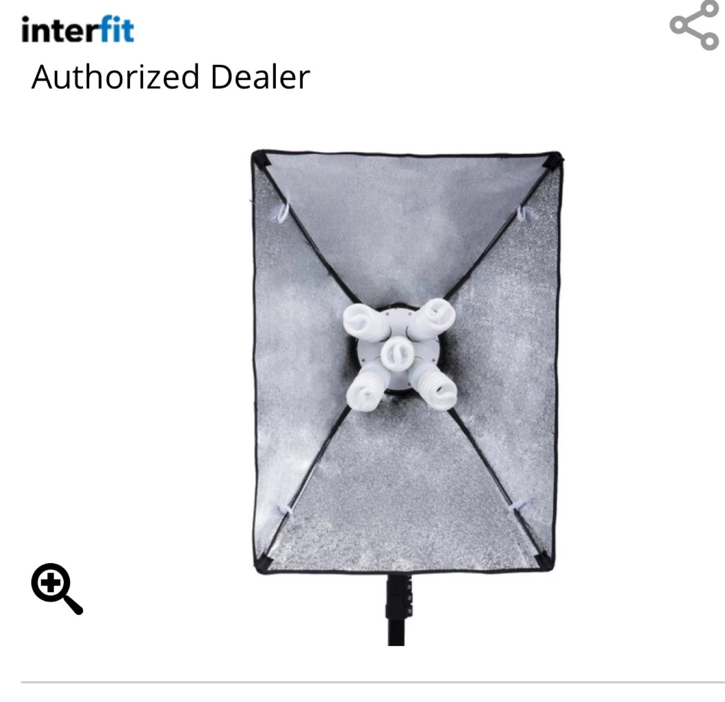 Impact Lighting Kit - Three Head Fluorescent - photo 2
