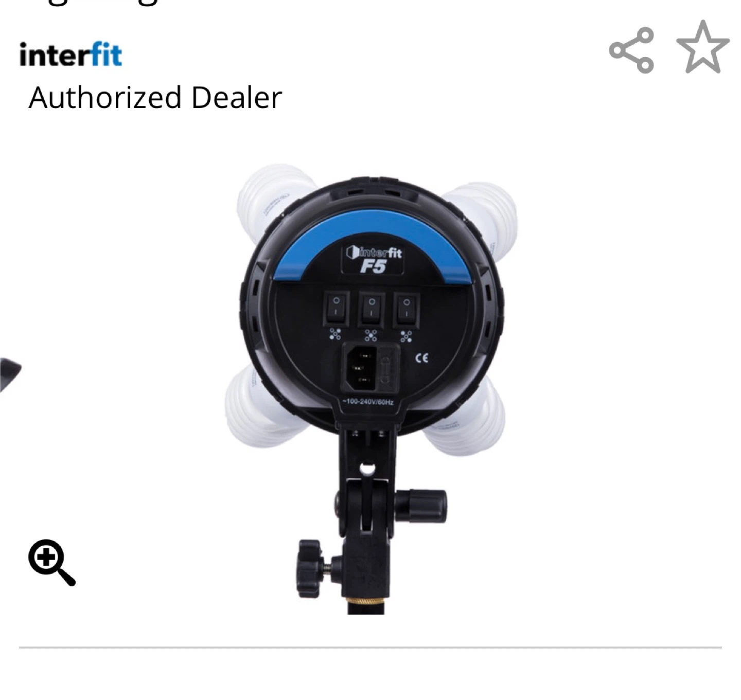 Impact Lighting Kit - Three Head Fluorescent - photo 3