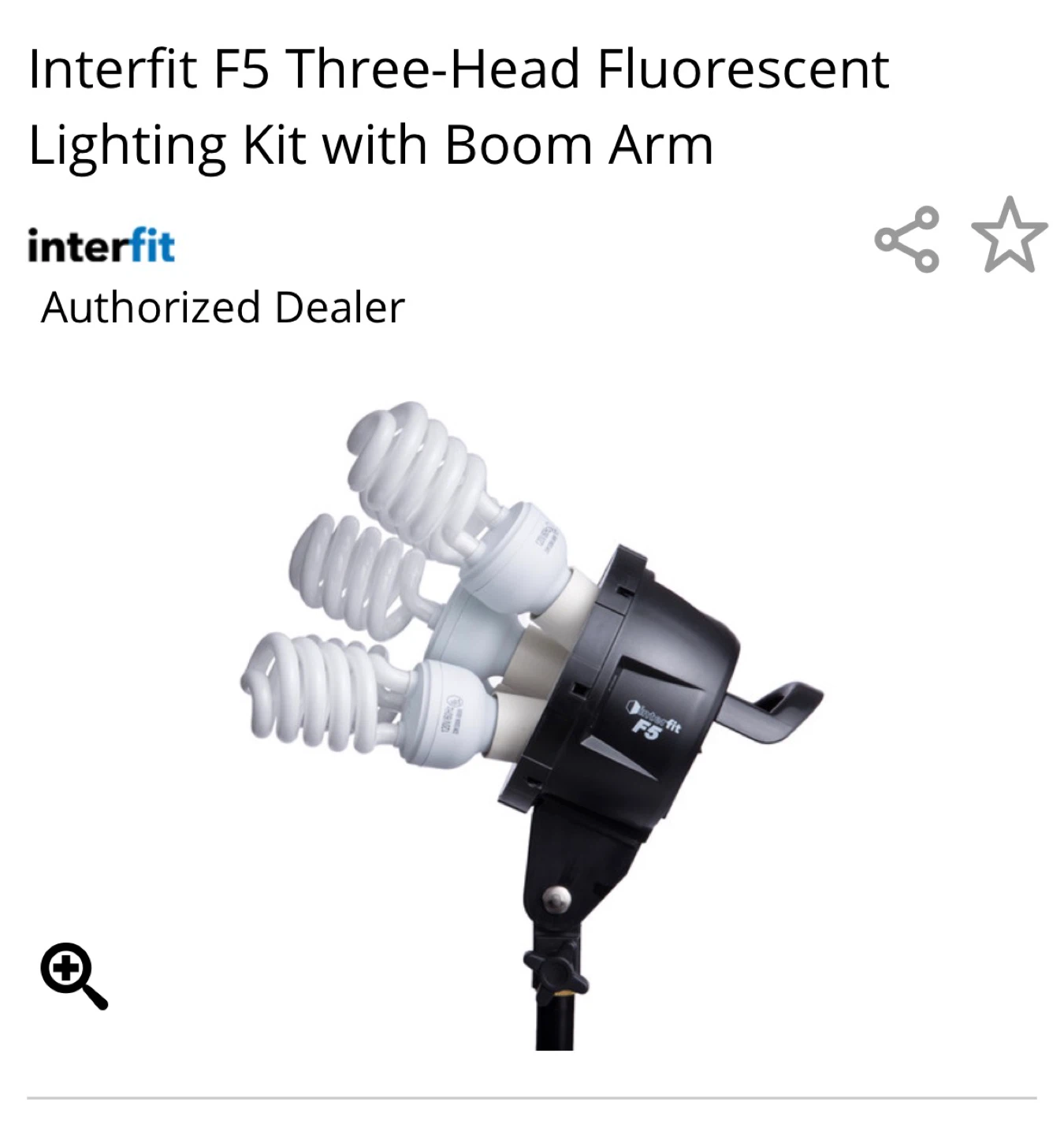 Impact Lighting Kit - Three Head Fluorescent - photo 4