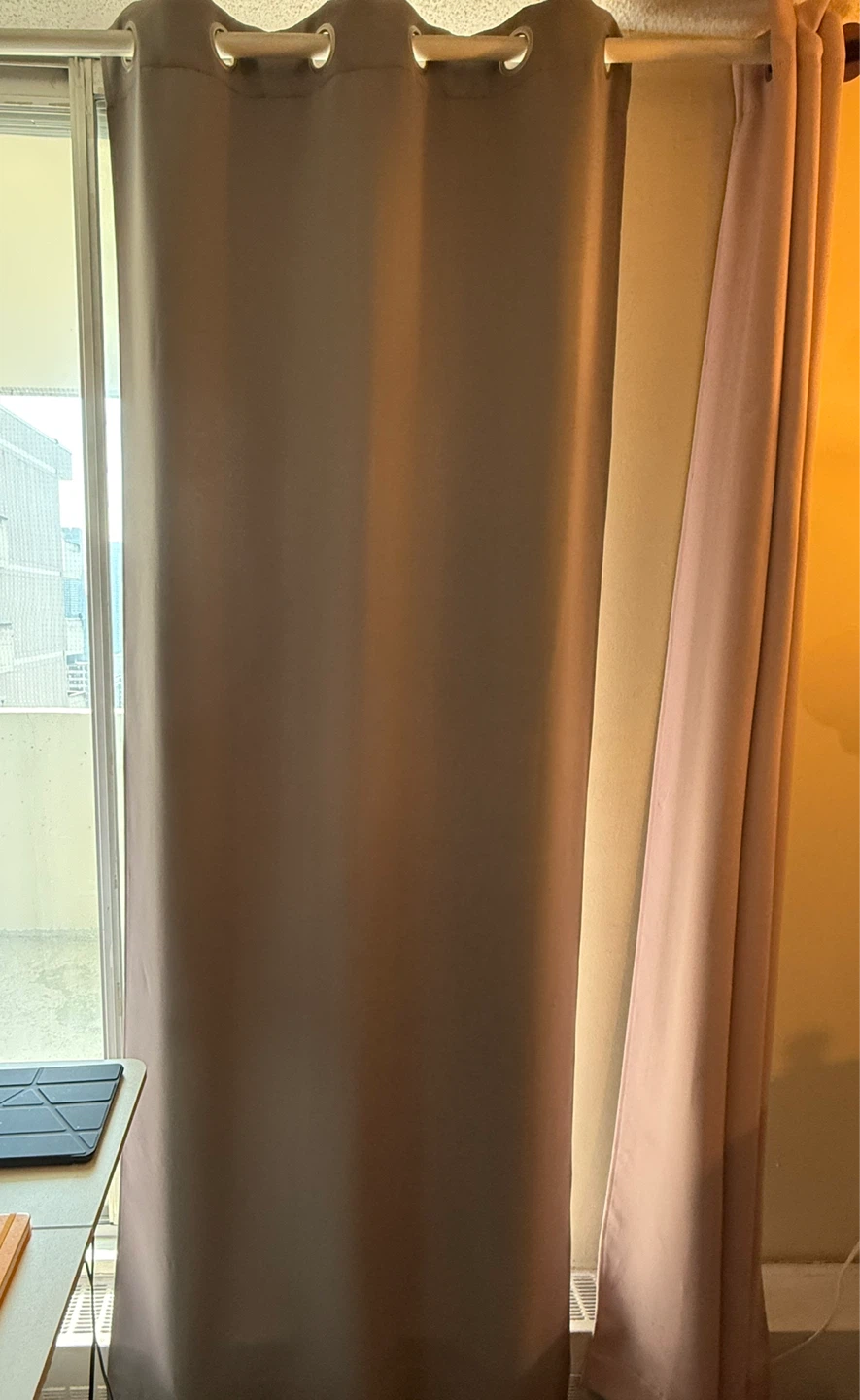 Final Week❗️4 Panel Wayfair Solid Blackout Thermal Grey Curtains - photo 3