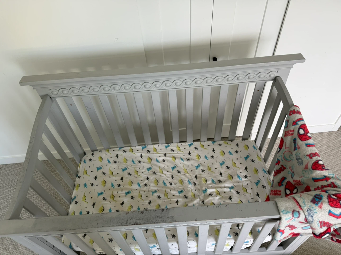 Grey Convertible Crib - photo 5