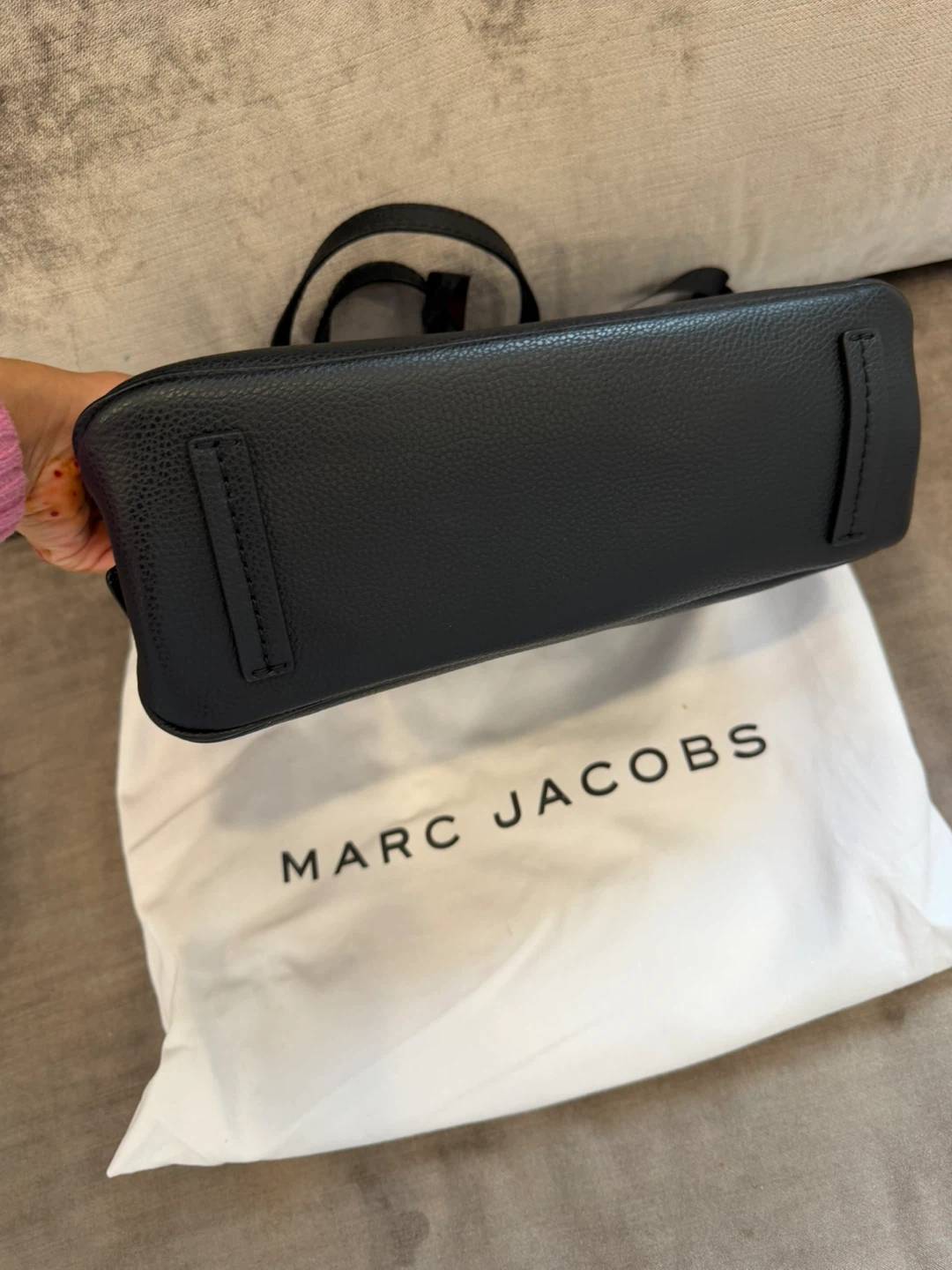 Marc Jacobs Black Leather Satchel Handbag - photo 3