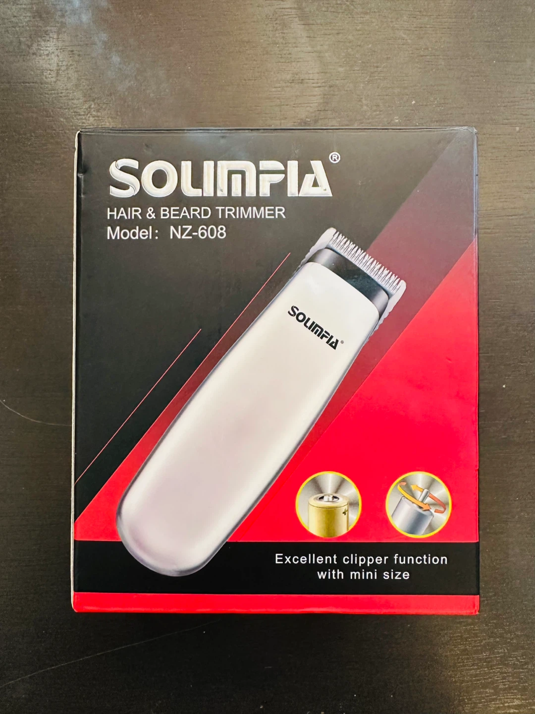 Solimpia Hair & Beard Trimmer NZ-608 - photo 3