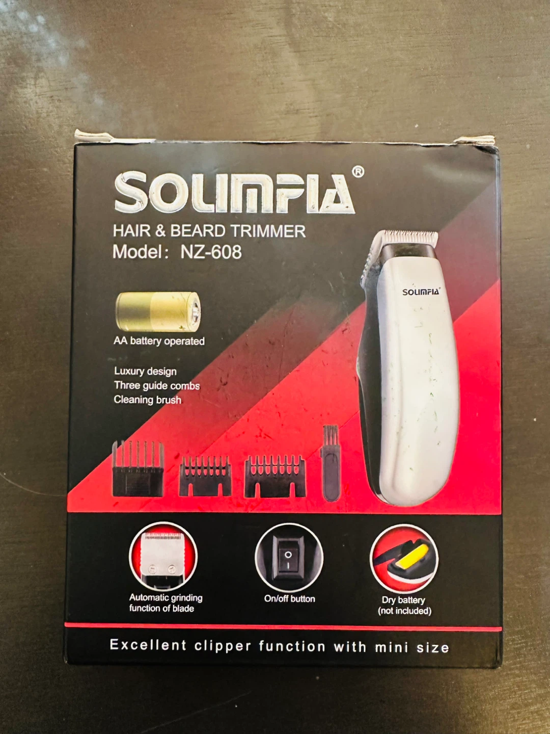 Solimpia Hair & Beard Trimmer NZ-608 - photo 2