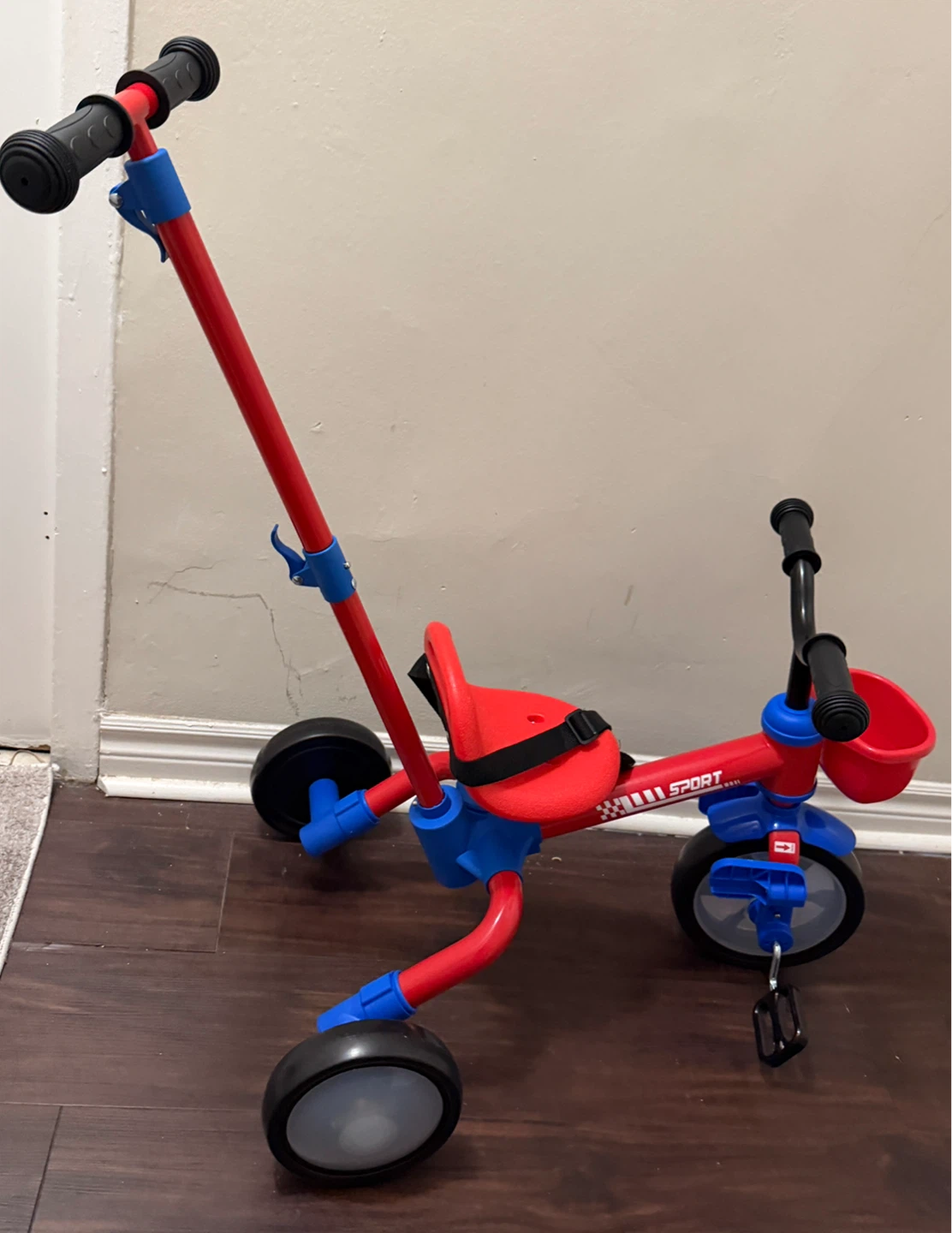 Brand New 5-in-1 Kids Tricycle with Lights