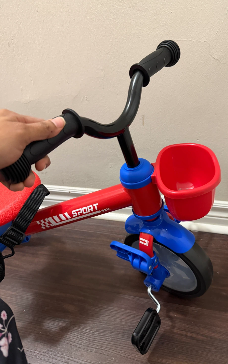 Brand New 5-in-1 Kids Tricycle with Lights - photo 2