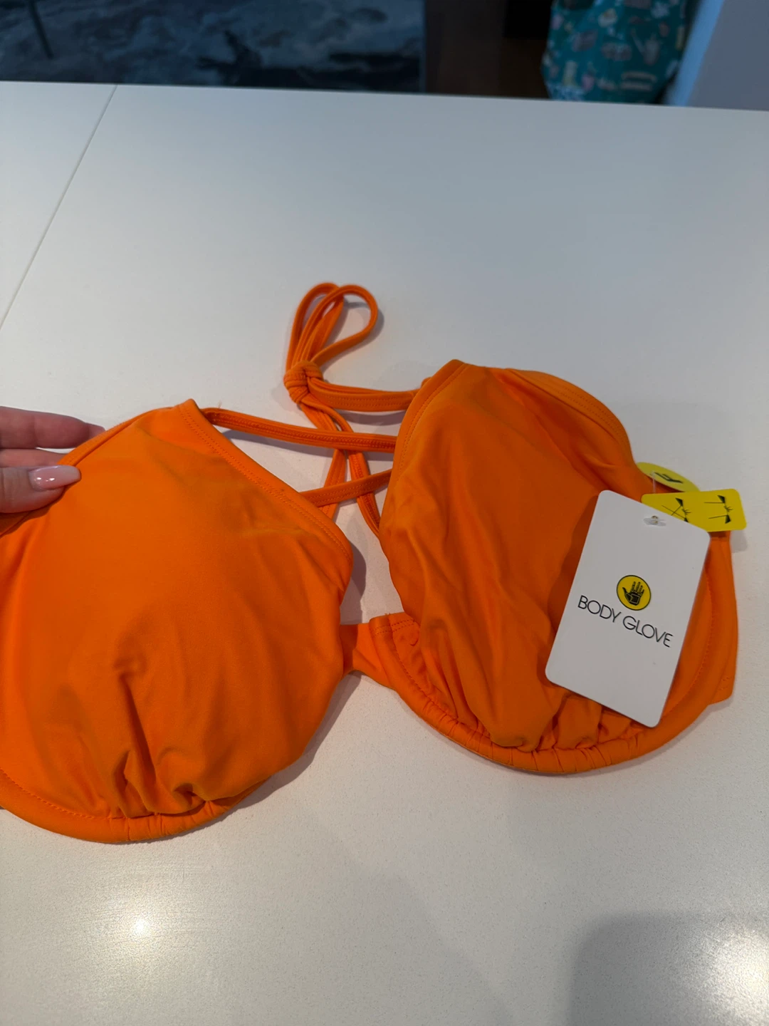Body Glove Orange Bikini Top